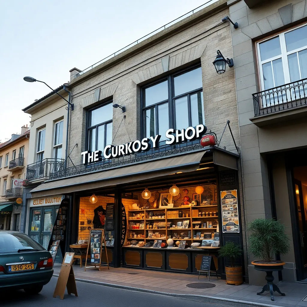 Negocio The Curiosity Shop