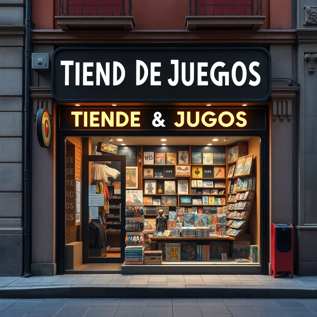 Negocio Tienda De Juegos - Generacion X Elfo