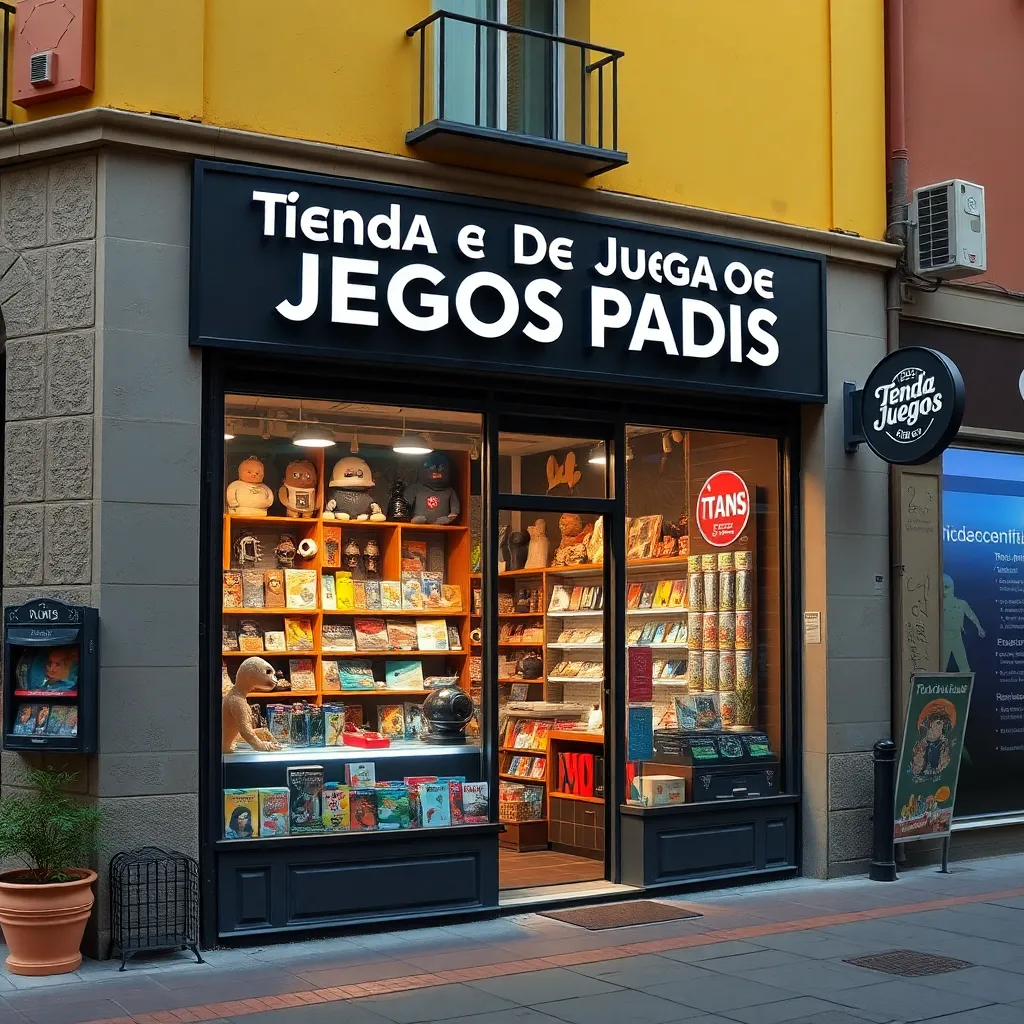 Negocio Tienda De Juegos Padis