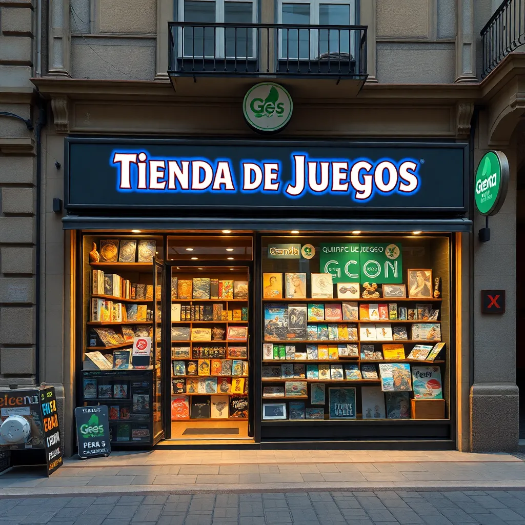 Negocio Tienda De Juegos - Quinto Elemento