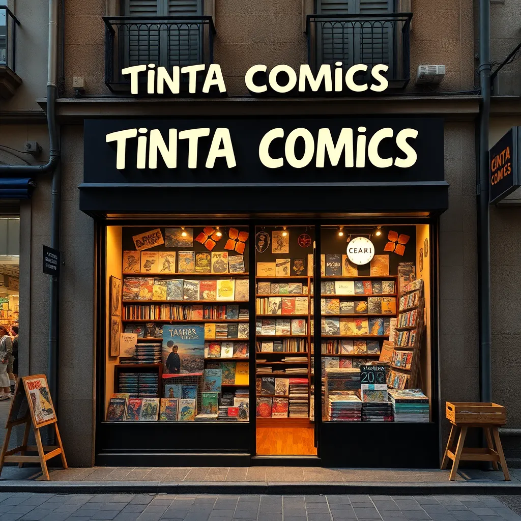 Negocio Tinta Comics