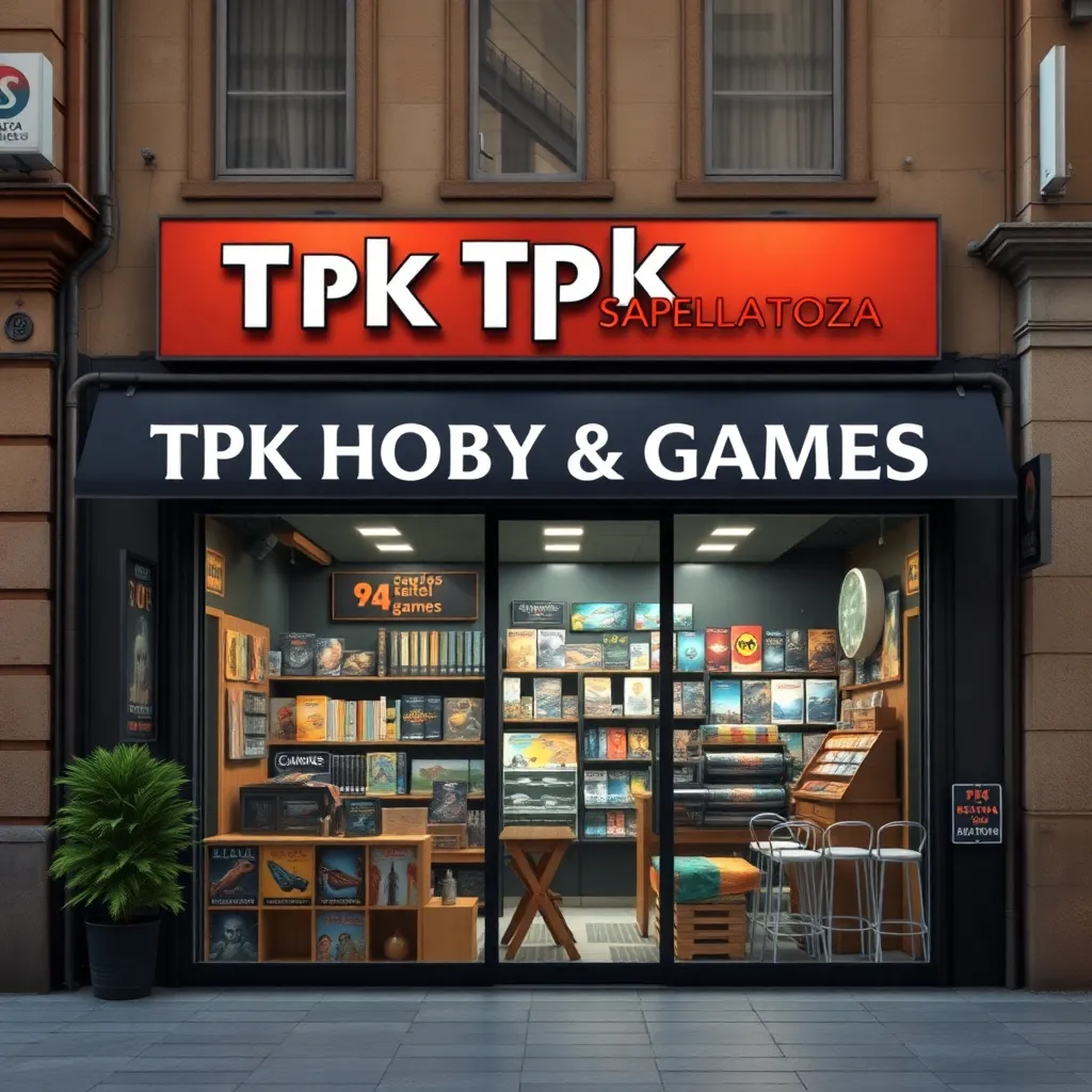 Negocio Tpk Hobby & Games | Juegos De Mesa, Cartas, Rol Y Miniaturas