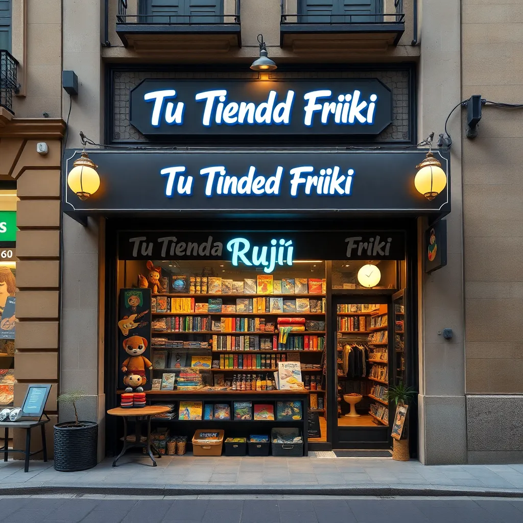 Negocio Tu Tienda Friki