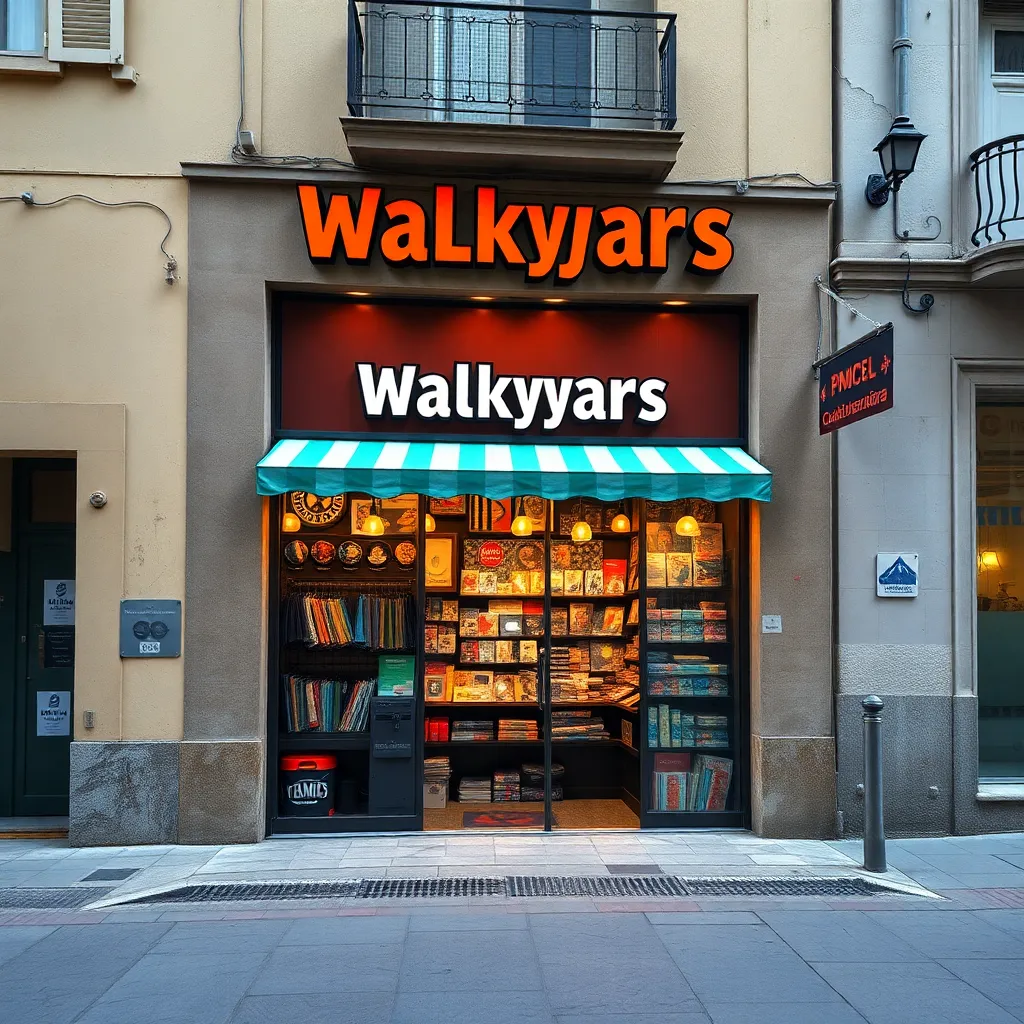 Negocio Walkyria CÓmics