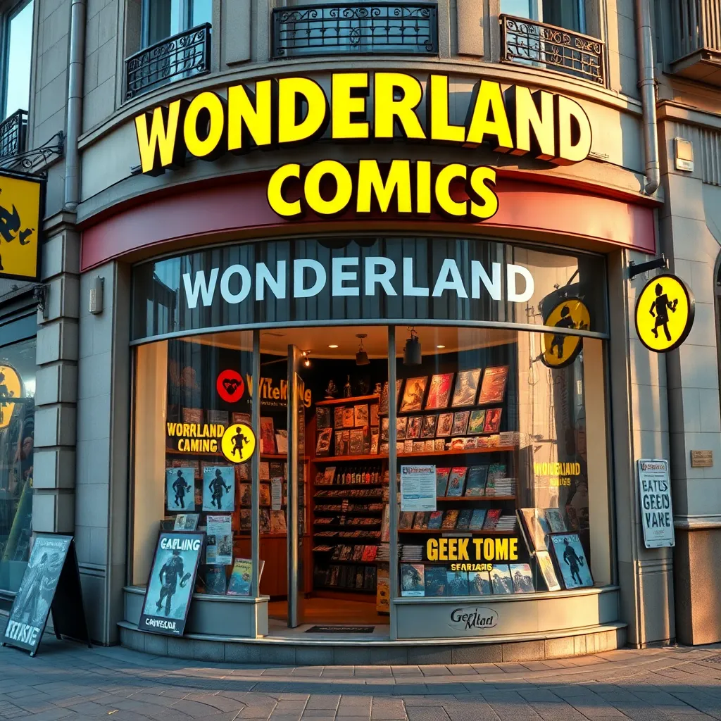 Negocio Wonderland Comics