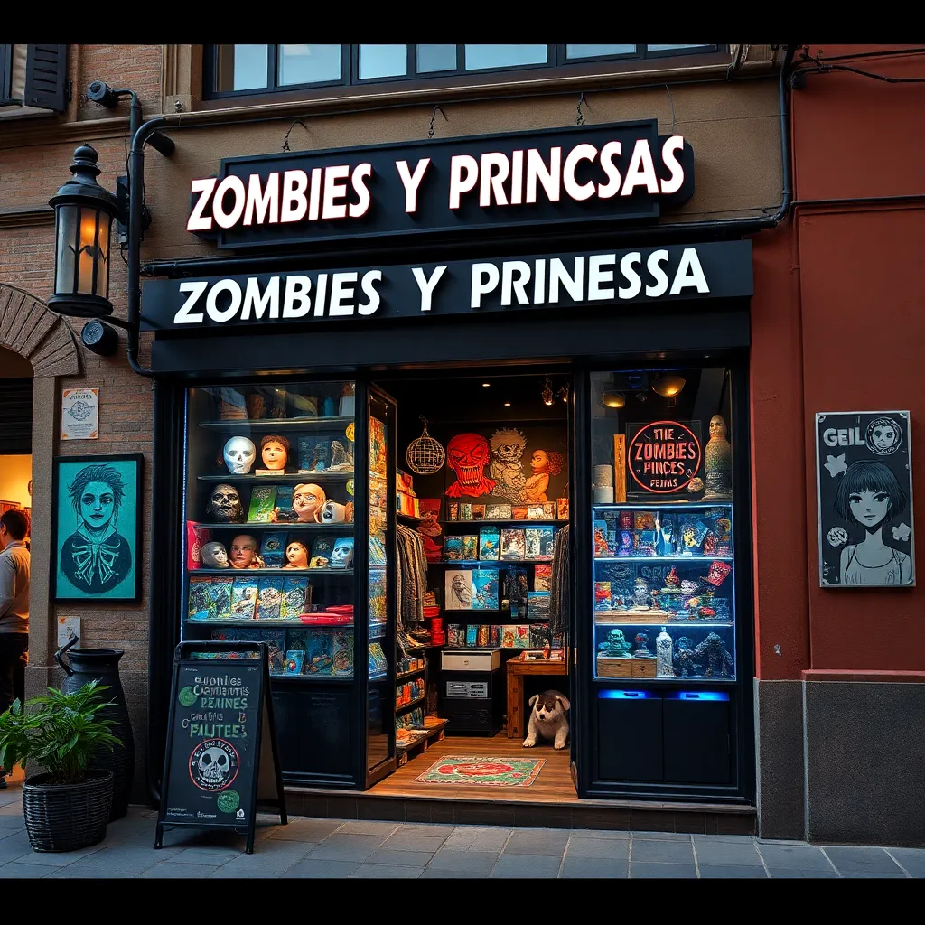 Negocio Zombies Y Princesas