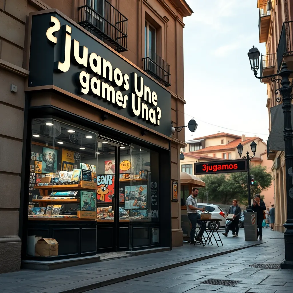 Negocio ¿jugamos Una?